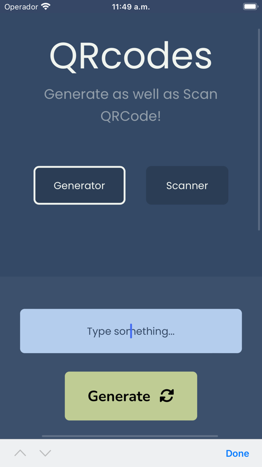 #1. QR Codes Scanner and Generator (iOS) 由: Jorge Hugo Sanz Saez