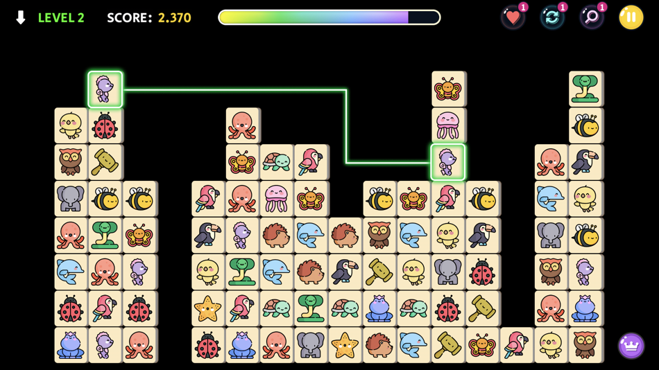 #4. Onet Connect Animal - Classic (iOS) Podle: Nguyen Lan