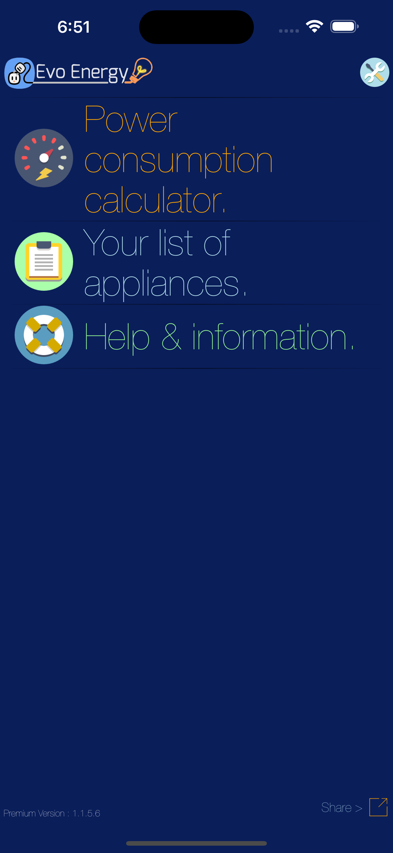 Evo Energy - Premium screenshot 1