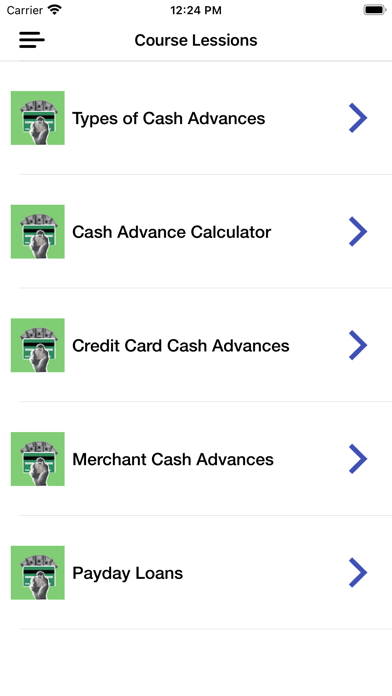 Cash Advance Loan Guide Screenshot