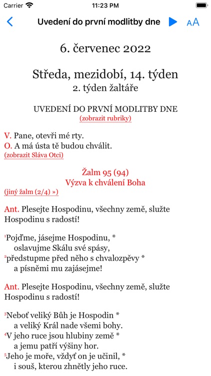 Breviár screenshot-4