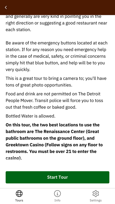 Detroit History Tours Screenshot