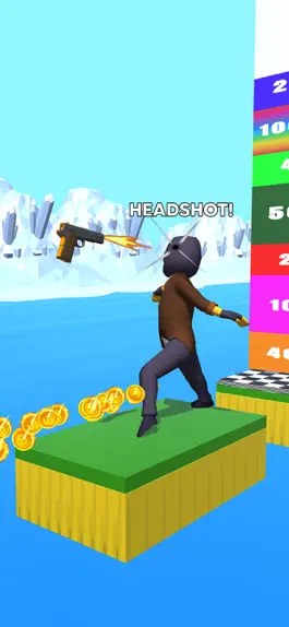 Game screenshot Ninja Gun - Hitty Shoot apk