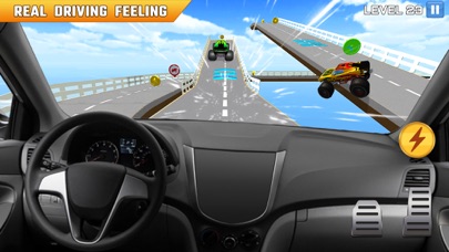 SuperHero Car Stunt Race City Screenshot