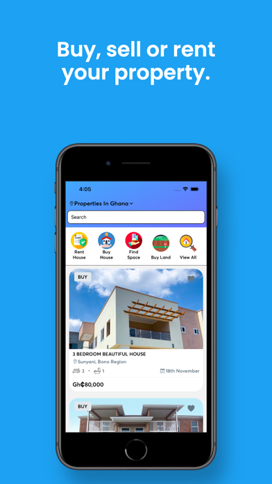 Easy Rent Ghana: Homes & more Screenshot