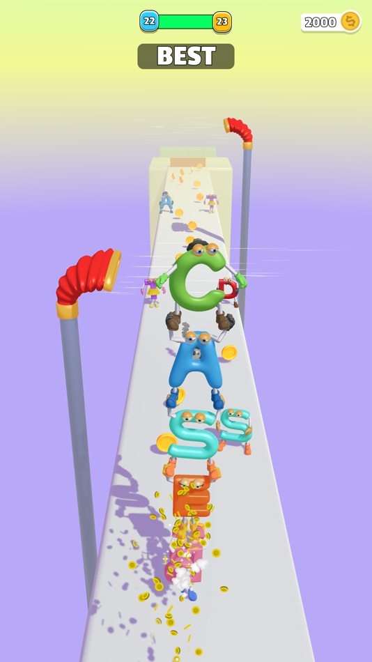 #5. Word Stack Run (iOS) 由: ozan akbaba