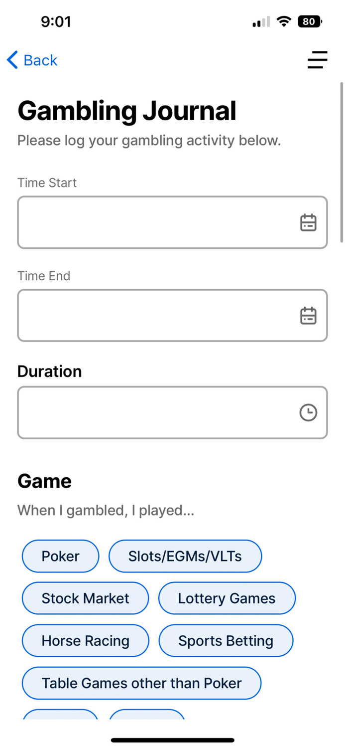 SPRinG Gambling Recovery