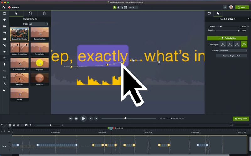 TechSmith Camtasia 2022 Screenshots