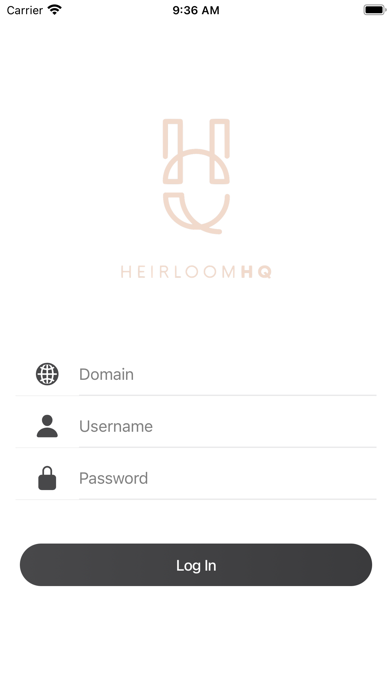 Heirloom HQ Online Orders Screenshot