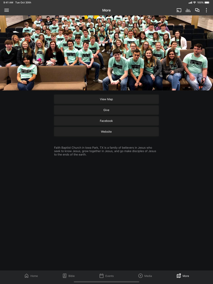 Faith Baptist Iowa Park