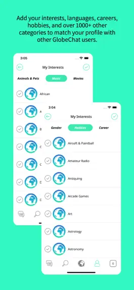 Game screenshot GlobeChat apk