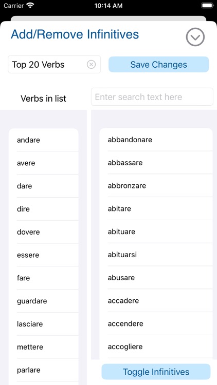 Verbi - Italian Verb Trainer screenshot-7