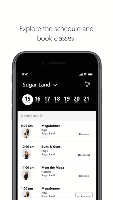 LINE Fitness Screenshot