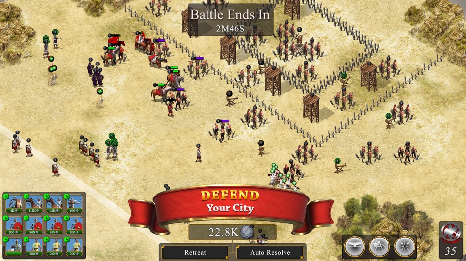 #5. Romans: Age Of Caesar (iOS) 由: Firefly Studios