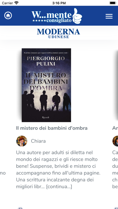 Libreria Moderna Udinese Screenshot