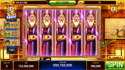 Magic Slots Casino 777 Jackpot Screenshot