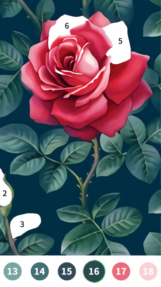 #3. Color Painting-Color By Number (iOS) 由: Yang Li