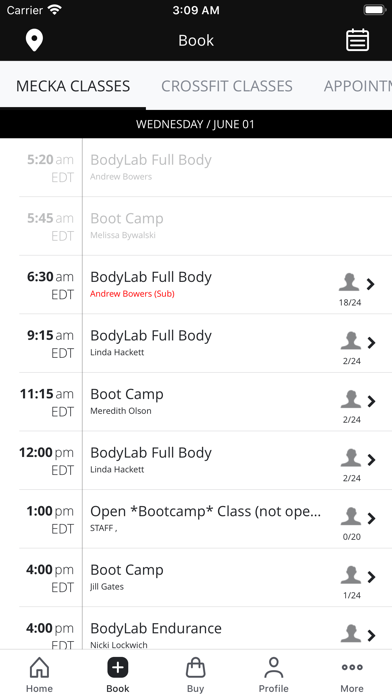 Mecka Fitness and Nutrition Screenshot