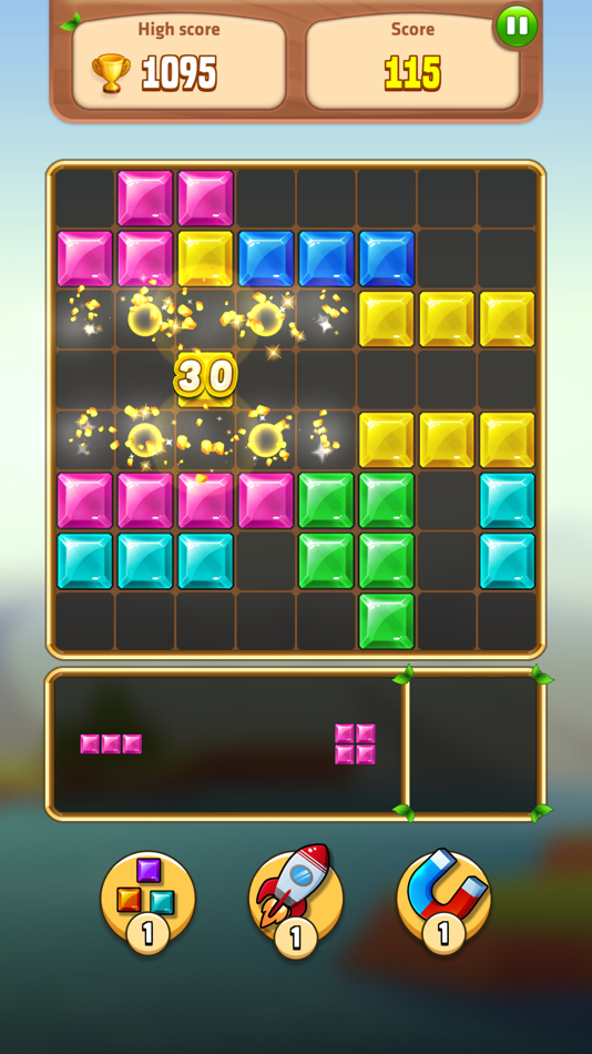 #4. Block Puzzle of Glow Style (iOS) 由: Toi Nguyen