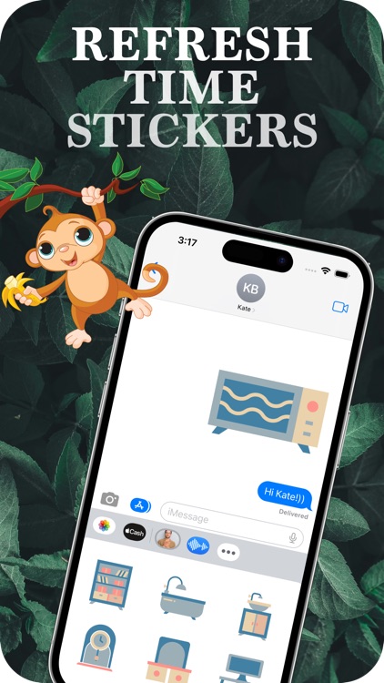 Refresh Time stickers