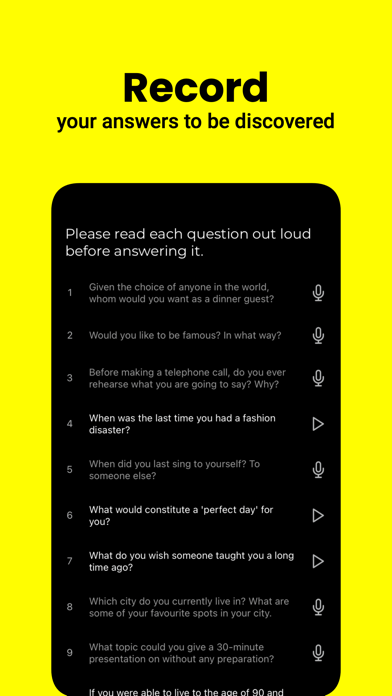 November people discovery Screenshot