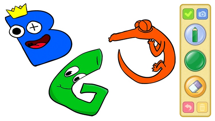 Alphabet Lore - Coloring Book