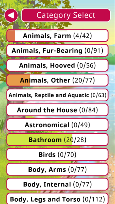 Eastern Shoshone Vocab Builder Screenshot