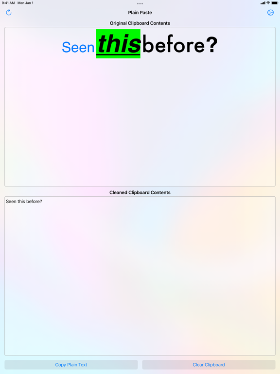 Screenshot #4 pour Plain Paste