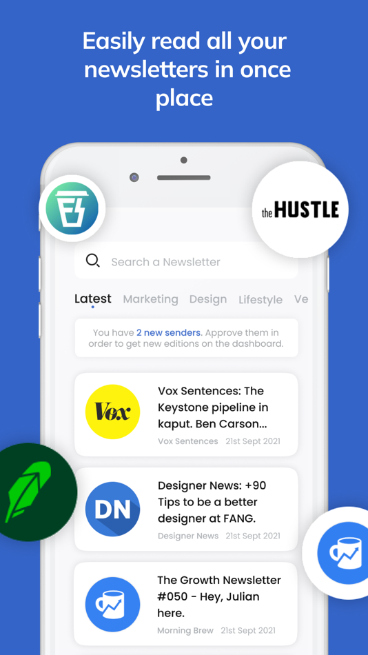 #2. Add Letter - Newsletter Reader (iOS) 由: Devashish Puri