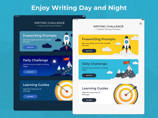 Writing Challenge iPad app afbeelding 3