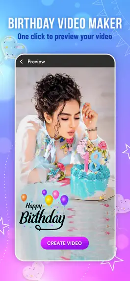 Game screenshot Birthday Video apk