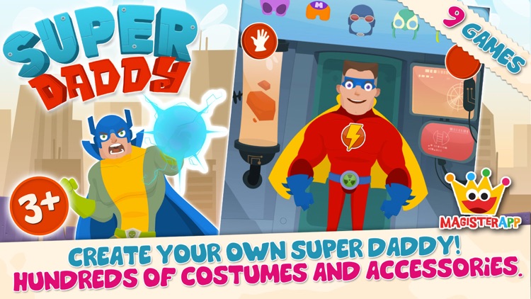 Super Daddy - Dress Up a Hero screenshot-0