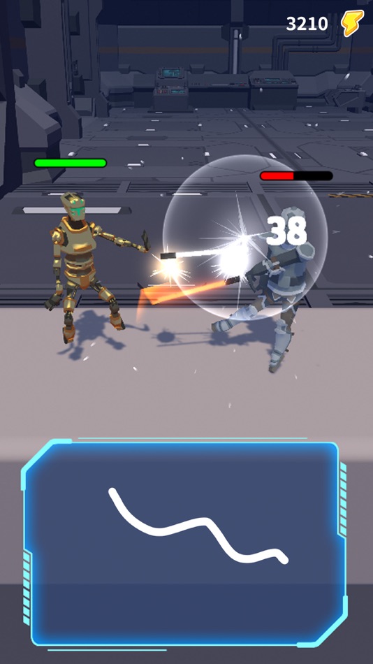 #4. Saber Master - Sword Swipe (iOS) By: Mooncake Games Limited