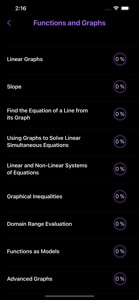 Algebra Review - GRE® Lite screenshot #3 for iPhone