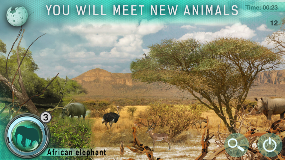 #6. Hidden Objects Games: Animals (iOS) By: Crisp App Studio