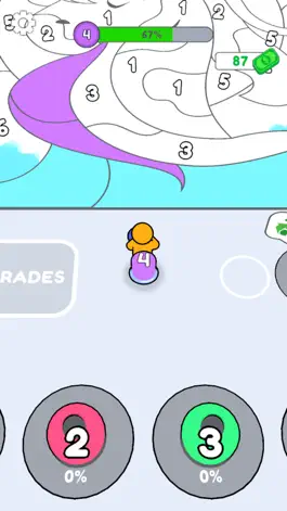 Game screenshot Idle Color World mod apk