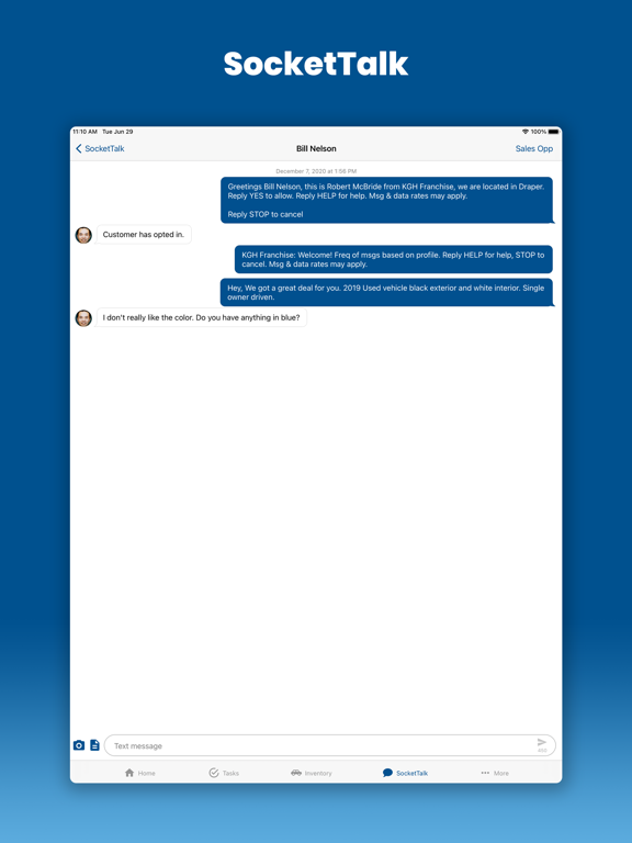 CRM by DealerSocket iPad screenshot 5 - Business app