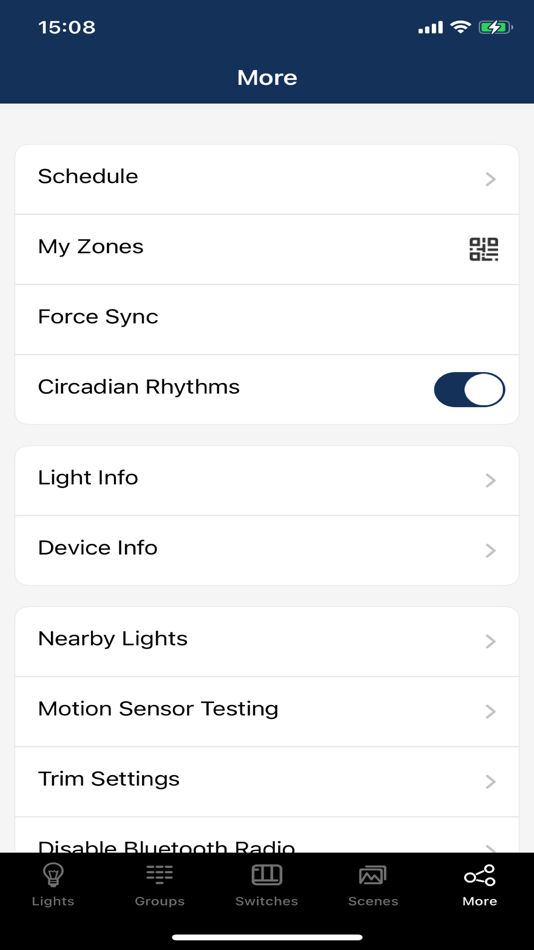 #5. SimplBlue Lighting Controls (iOS) 게시자: Aleo Lighting, Inc.