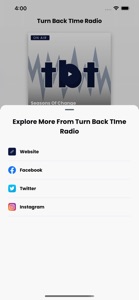 Turn Back Time Radio screenshot #3 for iPhone