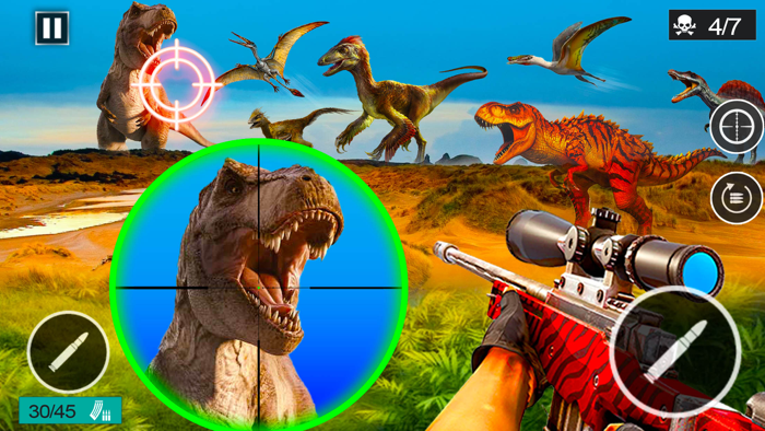 Wild Dino Hunting Games
