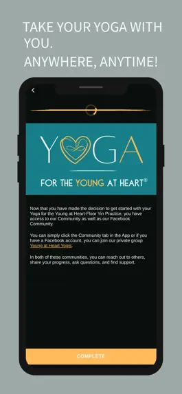 Game screenshot Yoga for the Young at Heart hack