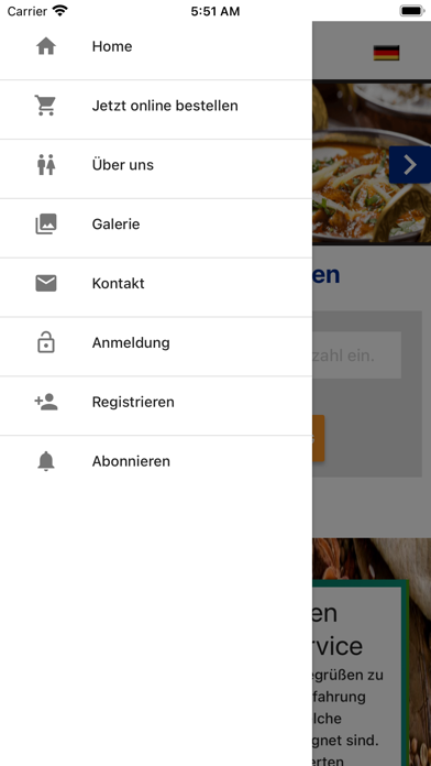 Delhi House Lieferservice Screenshot
