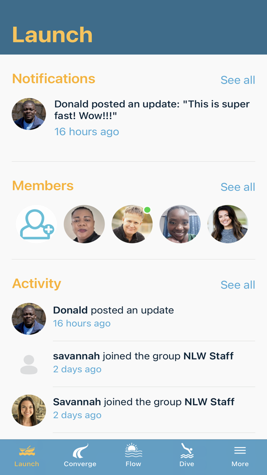 #1. Streams Community (iOS) 由: Dwayne Moore