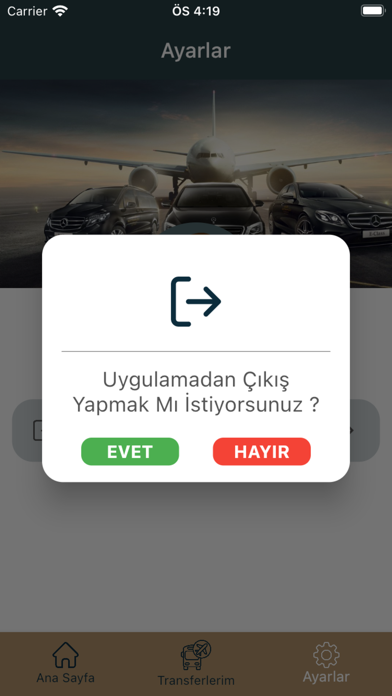 Hotelistan Driver App Screenshot