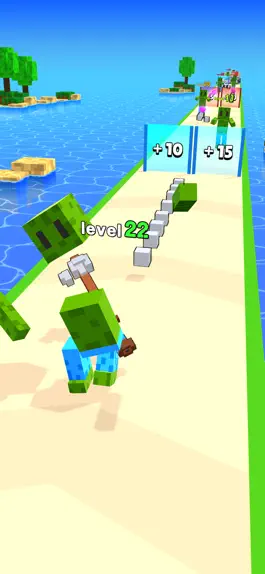 Game screenshot Cubecraft3D apk