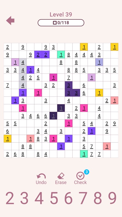 Fillomino - color brain puzzle screenshot-4