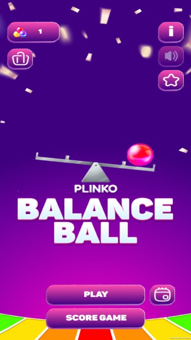 Plinko Balance Ball Screenshot