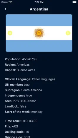 Game screenshot Countries Info A-Z hack