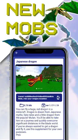 Game screenshot Addons, Mods for Minecraft PE hack