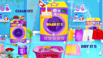 Dirty House Cleaning Girl Game Screenshot